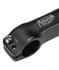 Lightweight 31.8mm MTB Handlebar Stem With -7 Degree Angled Rise Fits 31.8mm Bars And 28.6mm Steerer, 90mm length, side view