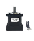 Planetary Gearbox Motor Reducer 86mm Stepper Gearbox For Textile Machines Aluminum Housing with mounting hardware