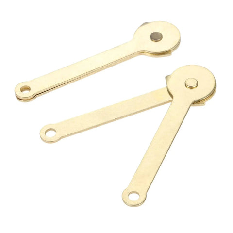 2 Pack Lid Support Hinges For Boxes Display Cabinets And Kitchen Cupboards 68 By 8mm Soft Close Lid Stays Easy Install No Fuss Durable