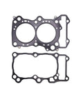 Top Notch Motorcycle Cylinder Head Gasket Set For An650 Z Executive Abs, dual-layer, black rubber, ensures compression and prevents leaks.
