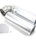 Genuine OEM Side Venting Kit For Gas Or Electric Dryers including vent pipe adapter and hardware shown against white background