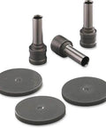 Replacement Punch Kit for Heavy Duty Two-Hole Punch 9/32-Inch, includes two punch heads and four discs, silver, fits 62100 model.