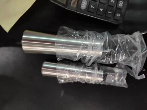 2 pcs Morse taper adapters for lathes and drill presses, 3/4 reducing drill sleeves, metal in plastic wrap