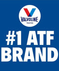 Valvoline logo graphic with #1 ATF brand for Beefed Up High Performance Automatic Transmission Fluid ATF For DEXRON III MERCON Vehicles Two Pack Special Smooth Shifting And Anti Wear Protection Wide Compatibility For GM Ford And Imports Built Before 2006