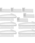 5 Pack Childproof Cabinet Locks With Strong Adhesive, Invisible Design Drawer Latches For Cupboards And Furniture Safety