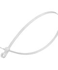 Top Shelf Screw Mount Cable Ties Packed In A Bag Of One Hundred Pieces Measuring Eight Inches Black With A Knockout Fifty Pound Pull Rating Plenum Approved Sun Proof For Indoor Outdoor Cable Wrangling That Is Dead Simple.