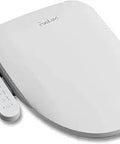 Elongated Smart Bidet Seat With Dual Front And Rear Wash, Unlimited Warm Water, Vortex Wash, Built In Heated Seat, LED Night Light