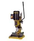 Shop Sweet Benchtop Mortiser Built Like A Tank For Daily Grind And Weekend Projects featuring a yellow and black design, durable frame, precise cutting tool.