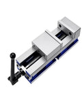 Precision CNC Machining Center Vise Fixture 4 Inch Integrated Reverse Pull Jaw Holder for secure cutting setup.