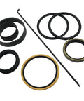 Heavy Duty Hydraulic Cylinder Seal Kit For Ford New Holland And Case IH Farm Gear With Lift Bucket Boom And Tilt Cylinders Replaces 86581665 Older SML40456 Easy Install DIY Friendly Farm Ready Durable Sealing Kit showing various seal components and sizes including rings and rods for efficient cylinder sealing.