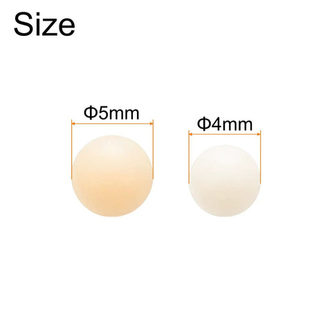 Heavy Duty Solid Nylon Bearing Balls With Smooth As Silk Rotation And Top Shelf Alkali Resistance For Precision Mini Mechanical Projects And Low Friction Gear Repair Kits
