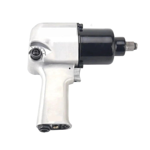 Super Charged Pneumatic Air Hammer Impact Wrench Kit Delivers Knockout 1320 Nm Torque For Stubborn Bolts heavy duty handheld tool side view