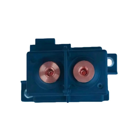 Top Shelf Heavy Duty 200A 200Vdc High Voltage Dc Contactor Relay Switch with copper terminals, designed for EV charging and solar applications.