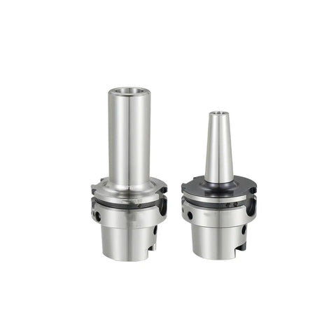 Heavy Duty HSK63A CNC Collet Chuck Clamp, stainless steel, precision milling tool holder, two sizes.
