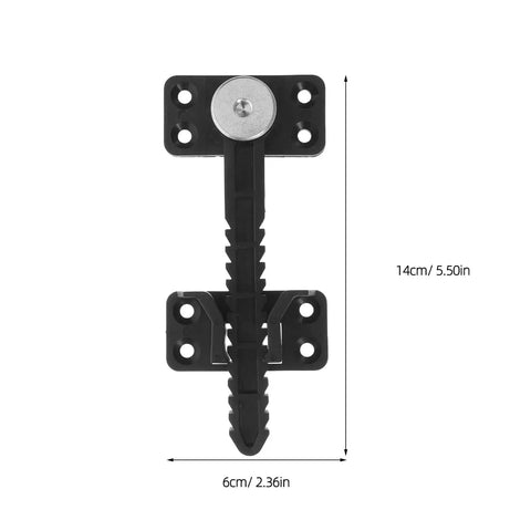 4 Piece Plastic Sofa Repair Connector Set With Serrated Teeth Grip Preventing Frame Separation Invisible Under Cushions Durable Plastic