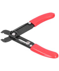 FTVOGUE Wire Stripper Pliers Made Of Durable 45# Steel With Ergonomic PC Plastic Handle For Precise Stripping And Cutting Thick Cables Up To 6mm Square Perfect For Electrical Repair Tasks Handy For Any DIY Warrior Or Pro Workshop Jobs showing detailed design and color.