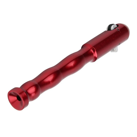 Red ergonomic handheld welding wire feed pen for efficient filler material handling quick no fuss wire feeding reduces downtime fits stick