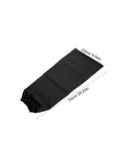 Premium Heat Resistant Welding Arm Sleeves Flame Retardant Cotton Guards With A Snug Elastic Fit Built Tough For Rough Job Sites And Heavy Duty Mechanic Work One Black Pair shown flat with dimensions 53cm x 23cm.
