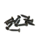 Screws for 2 Pack Recessed Door Edge Pulls For Sliding Doors Antique Brass Finger Pulls with Solid Brass Construction.