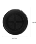 Double Sided Rubber Grommet Kit 36 Pieces Round Hole Plugs For Cable Management And Wire Protection Gear Weather Resistant High Heat Durable Grommets That Shield Wires And Cables In Harsh Environments 1in/2.6cm black rubber grommet