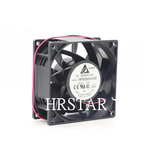 Top Tier 24 Volt Dc Axial Cooling Fan Delivering Smooth Heavy Duty Airflow For Server Racks And Gaming Rigs Quiet Plug And Play Ventilation Solution With Ball Bearing Protection