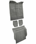 2007 To 2010 Chevy Tahoe Complete Floor Carpet With Second Row Bucket Seat Mount Cover Cutpile Black Automotive Replacement set.