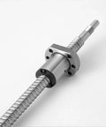 8Mm Pitch Ball Screw SFK0802 Nut Kit For Linear Motion Machines, Ultra Smooth Travel, 50Mm To 1000Mm Lengths, Ideal For Dope Tiny CNC Builds, No End Screw Machine, 650Mm Option For Custom Setups, S55C steel ball screw