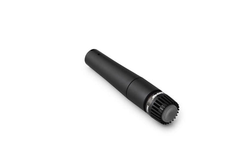 SM57 Dynamic Microphone For Guitar Amps, Snare Drums, Percussion, Brass And Live Sound Or Studio Sessions, black cardioid XLR mic