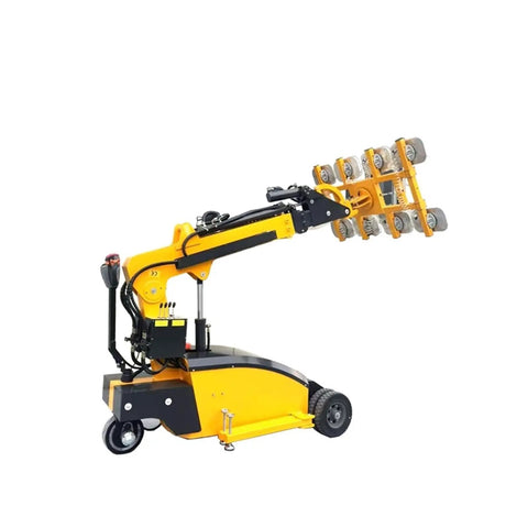Heavy Duty Outdoor Glass Vacuum Lifter With Flip And Rotation Handle That Grips Tight And Handles Heavy Loads Like A Champ Solid Steel Frame.