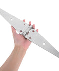 Heavy Duty Slotted Bearing Door Hinge With Galvanized Iron And Protective Coating For Outdoor Use On Garden Gates And Doors Easy Install