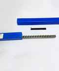 Push Type Keyway Broach 5 By 16 C Shim In HSS for CNC Router and Metalworking Metric and Inch Keyway Sizes, high-speed steel.