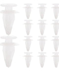 Auto Wire Clips And Door Panel Retainer Kit Plastic Push Pins Fasteners For Car Body Bumper Windshield And Interior Panels Durable Auto Clips For Quick Repairs And Easy Setup white plastic push pins in assorted sizes