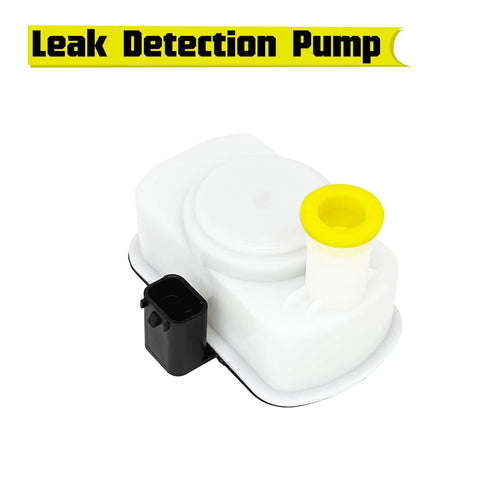 EVAP Leak Detection Pump Replacement 310-219 4B1593 ESM1003 LDP12 VDP12 front view with yellow connector cap