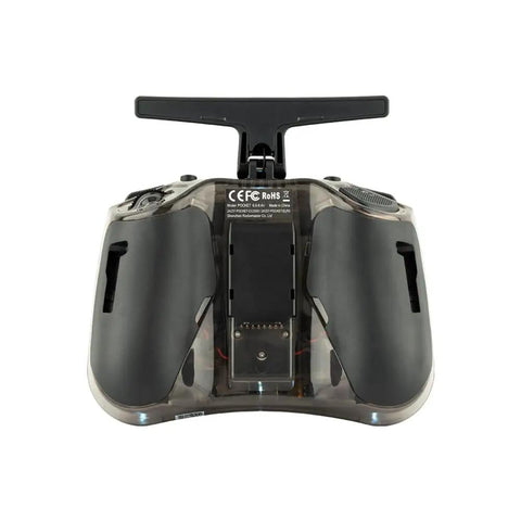 Pocket Hall Gimbal Transmitter Remote Control Ultra Portable Gear With Built In LED Light Foldable Antenna Mode 2 ELRS Charcoal Edition