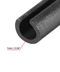 Close-up of Slotted Spring Pins Kit 5mm By 12mm Plain Finish 65Mn, showing detailed edge with slotted design.