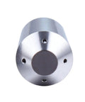 Premium Quick Swap One Millimeter Four Hole Steam Nozzle Tip, stainless steel, front view, for espresso coffee makers.