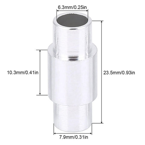 Aluminum Alloy Stepped Skate Wheel Bearing Spacers 10 Pack For Inline Skates Replacement On Standard Wheels Reduces Drag