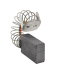 Top Tier S96 Carbon Brush Set Two Piece Heavy Duty Aftermarket Upgrade Fits OEM 1619X08020 Heat Resistant Motor Parts showing a carbon brush with metal coil.
