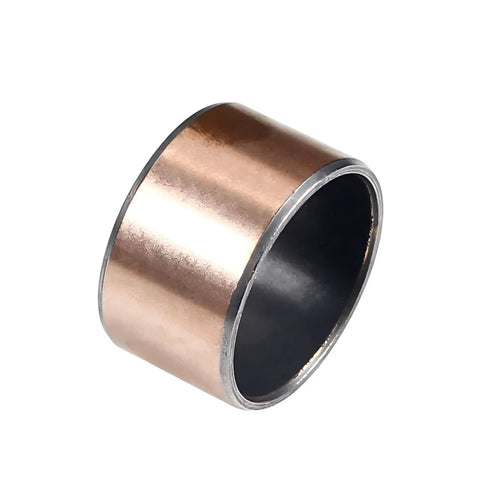 Heavy Duty 30mm Sleeve Bearing 34mm Od X 20mm Length Oilless Bushing Bronze Core For Machines side view showing smooth finish.
