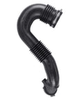 Boss Air Inlet Hose Fits 2500 3500 3500XD OM642 Diesel With Ribbed Connectors ABS Build, black curved hose