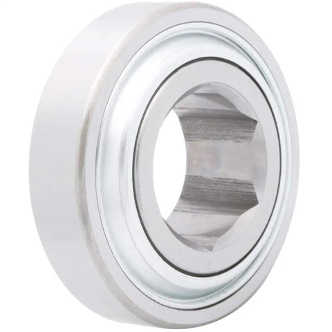 Two Pack Agricultural Ball Bearings 207KRR17 With 1.25 Inch Hex Bore And 1.44 Inch Inner Diameter Plus 2.83 Inch Outer Diameter Heavy Duty Replacement Parts Built Tough To Crush The Grind On Farms And Ranches Daily