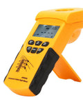Side view of Smart Sensor AR600E Ultrasonic Cable Height Meter with LCD display for measuring height across six cables.