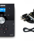 Advanced Drum Module Bundle With Cable Snake And Silverline Audio 10ft Auxiliary Cable For Pro Practice And Studio Sessions