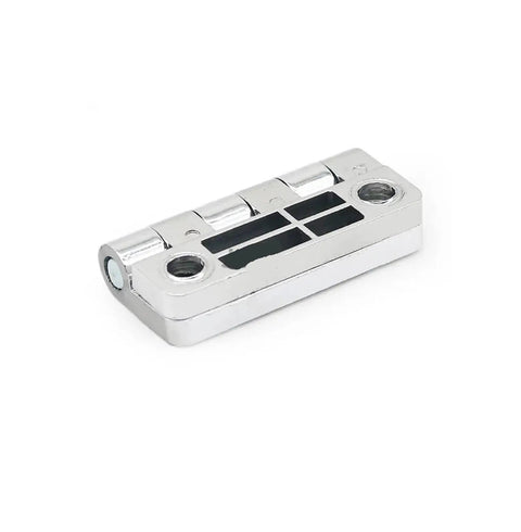 Bright Color Zinc Alloy Square Folding Hinge for Surface Mounted Distribution Cabinets, 51x38mm heavy-duty industrial hardware