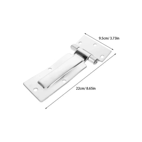 Heavy Duty Adjustable Door Hinges In Stainless Steel For Exterior Doors And Gates Quiet Close And Smooth Operation Built Tough
