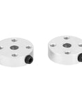 Two Pack Metal Axle Hubs With Set Screws For Tetrix Robotics, Built Beefy For 4.7mm D Shafts, Easy Install, DIY Bots Upgrade
