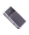 Next Level M.2 NVMe 2280 Hard Drive Enclosure With Thunderbolt 5 Hookup featuring sleek design and green indicator light.