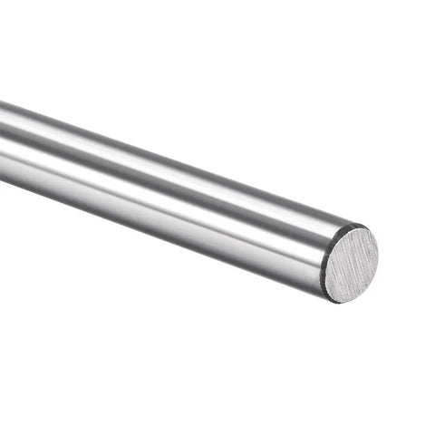 10mm By 450mm Hardened Chrome Plated Linear Motion Shaft And Guide With Chamfered Ends For Easy Bearing Fit, Pro Grade Steel Rod
