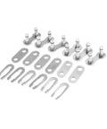 Chain Master Link For Bicycle Chains Half By Eighth Quick Release Connector Compatible With Single Speed BMX Fixie And Some Mountain Bikes 6 Pack Silver