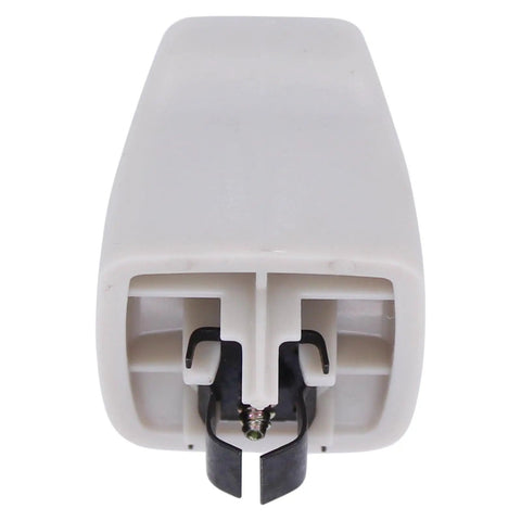 Front view of Beige Sun Visor Clip Retainer For Ford Escape 2010 2012 And Mercury Mariner 2010 2011 Easy Install Car Interior